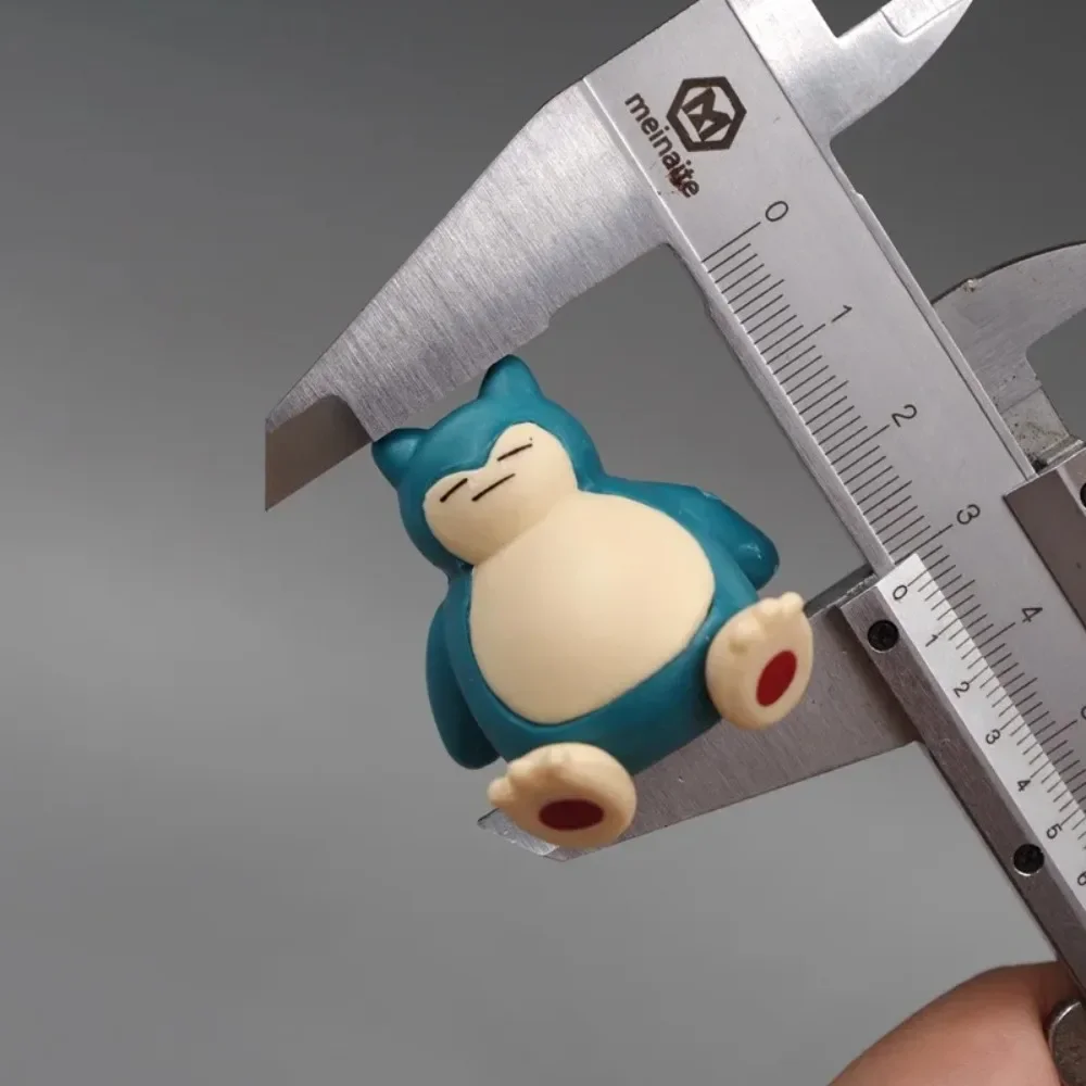 Bestseller 5 Stück/Set Snorlax Mini-Figuren 1,8-3cm Mikro-Landschaft Kuchendekoration Kawaii Ornamente – Detail 7