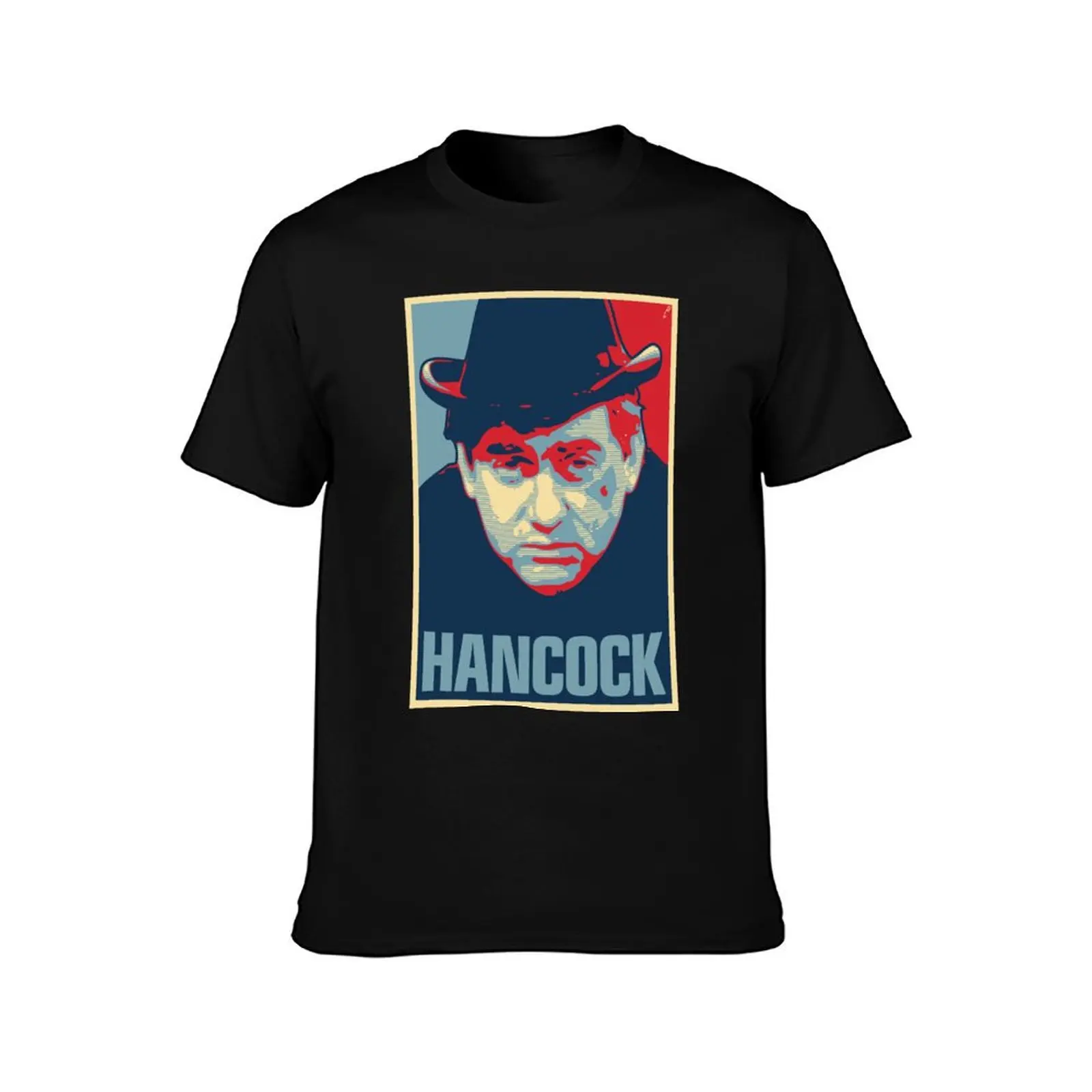 Hancock T-Shirt Simple Casual Short Sleeve Cotton T-Shirt