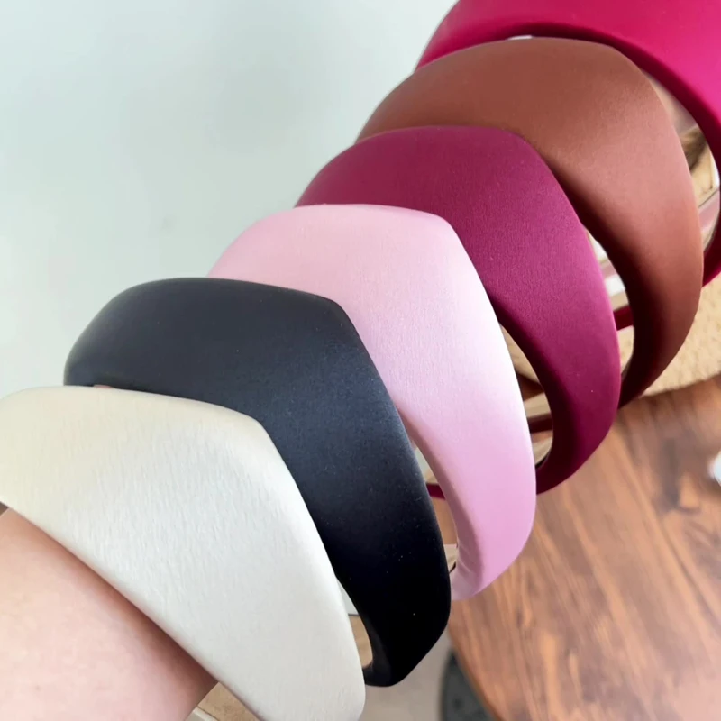 

Velvet Headband for Women Simple Hairband European and American Anti Slip Adult Hair Clip Wide Edge Headband Girls Headwear New