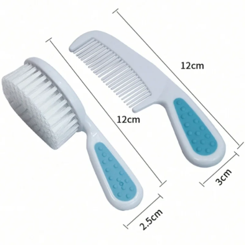 Baby comb to remove hair dirt brush for children and infants Brush set for newborn boys and girls shampoo soft brush