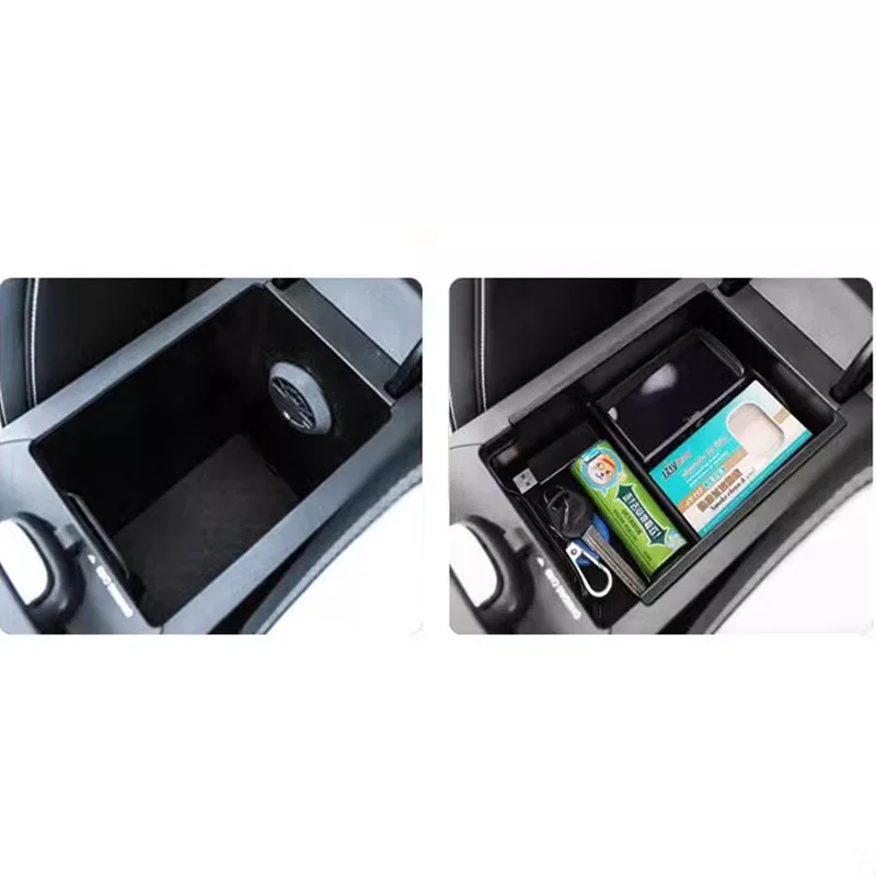 for Mercedes Benz smart Elf 3 Car center console armrest box storage box interlayer storage box interior accessories