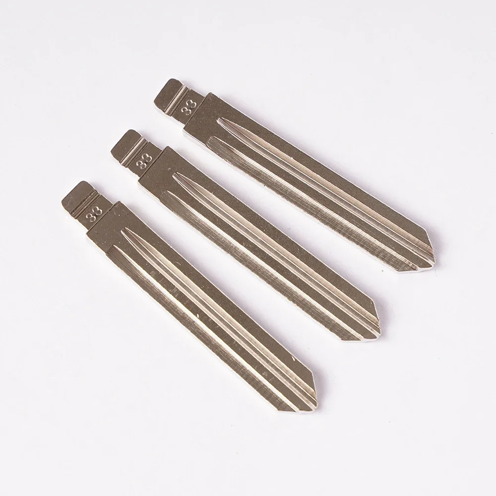 20pcs HYN14R HY15 #33 Key Blade for Keydiy KD Xhorse VVDI Uncut Blank Flip Remote blade for hyundai