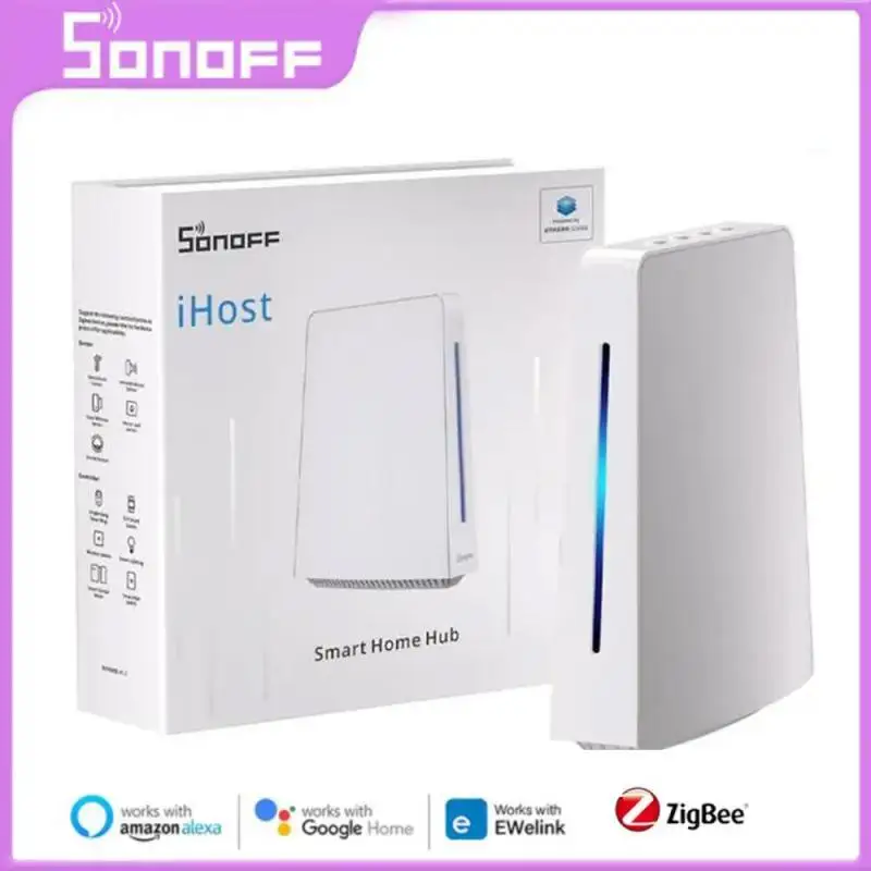 

SONOFF iHost Smart Home Hub AIBridge 2GB/4GB Zigbee WiFi Gateway Smart Scenes Private Local Server Open API Smart Home System