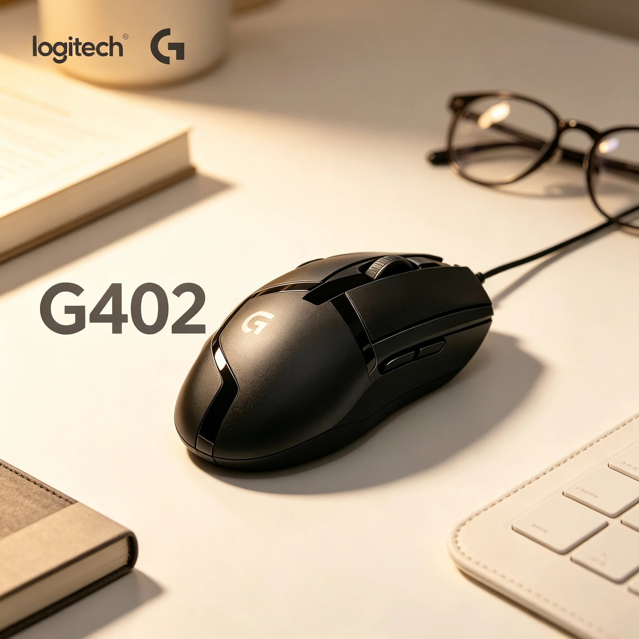 Esports Gaming Mouse Weight Adjustable - Ratón para juegos con cable Logitech