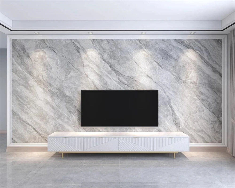 

beibehang wall paper Customized TV background, luxurious and grand living room, new bedroom, living room, marble wallpaper