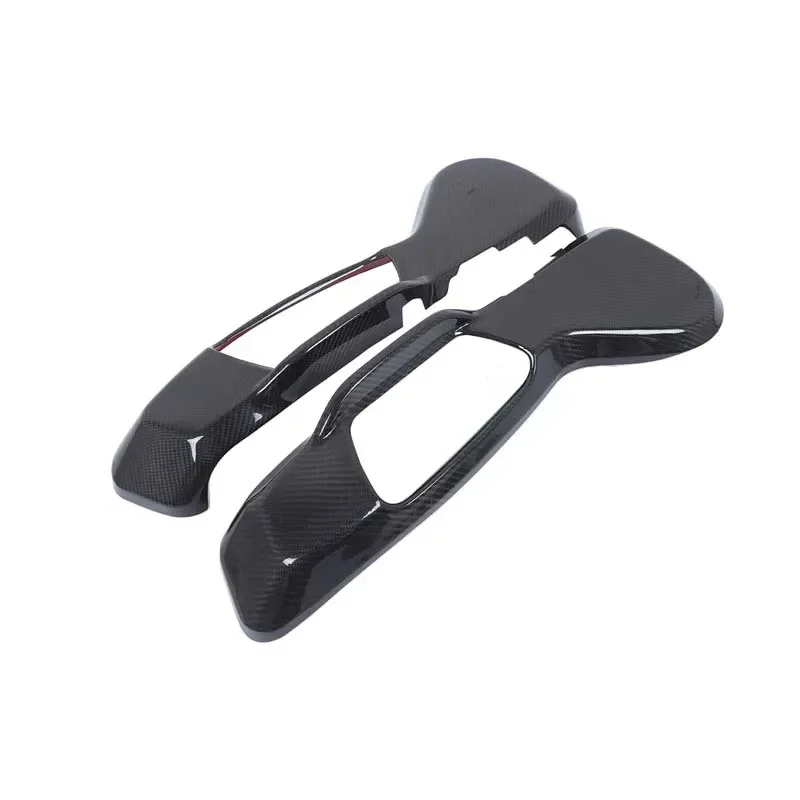 

For Toyota SUPRA A90 A91 MK5 19-2025 Real Carbon fiber Seat Side Trim Panel Decorative Sticker Interior Modification Accessories