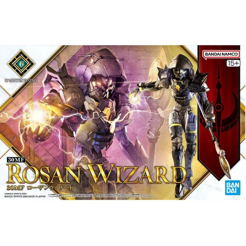 متوفر في المخزون بانداي الأصلي Gundam 30MF سلسلة الخيال روزا ذا ويتشر تجميع نموذج جمع هدايا العيد اللعب الساخنة الحلي