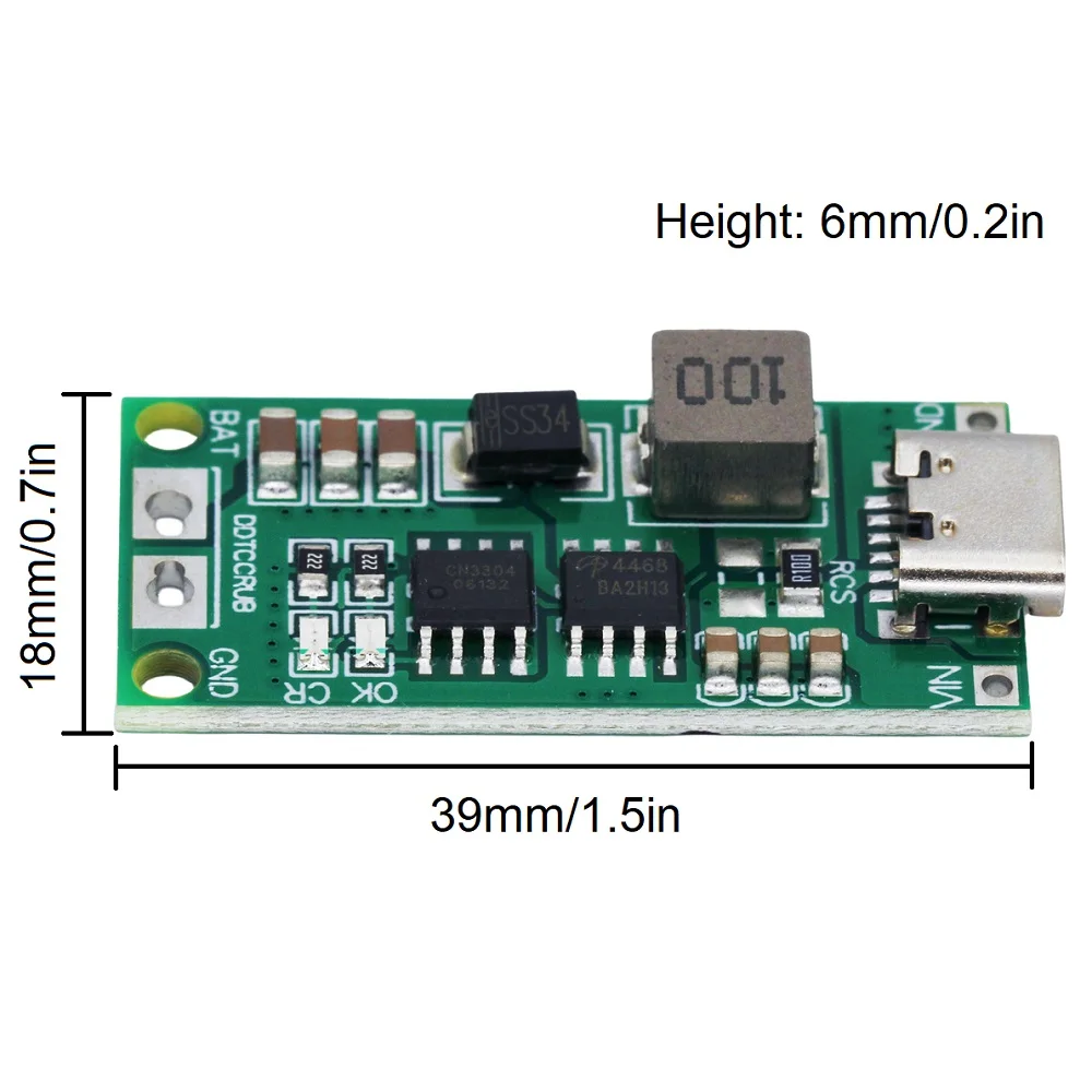 Multi-Cell 2S 3S 4S Type-C To 8.4V 12.6V 16.8V Step-Up Boost LiPo Polymer Li-Ion Charger 18650 Lithium Battery 7.4V 11.1V 14.8V image 6