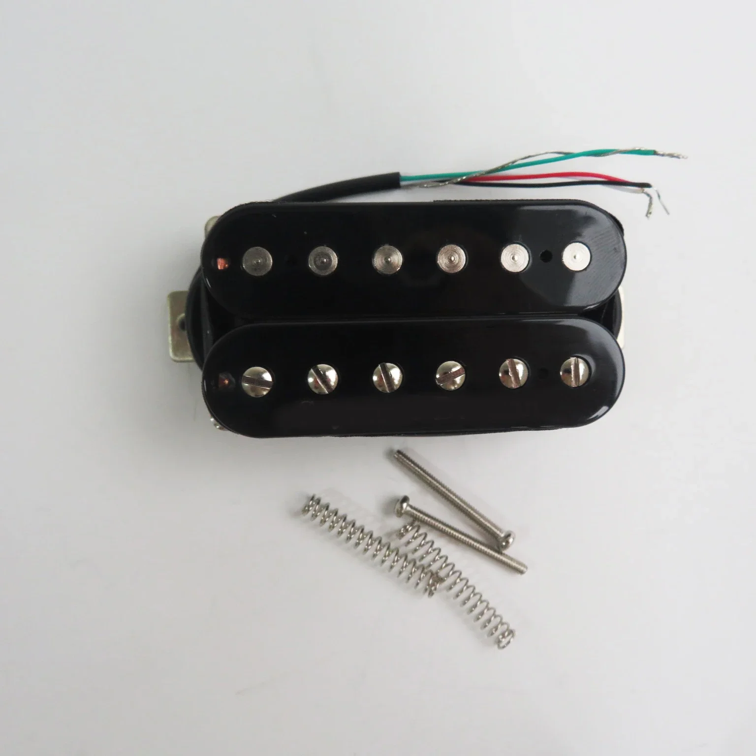 High-quality pickups  Alnico 5 Humbucker Pickup Electric Guitar Pickups - Black