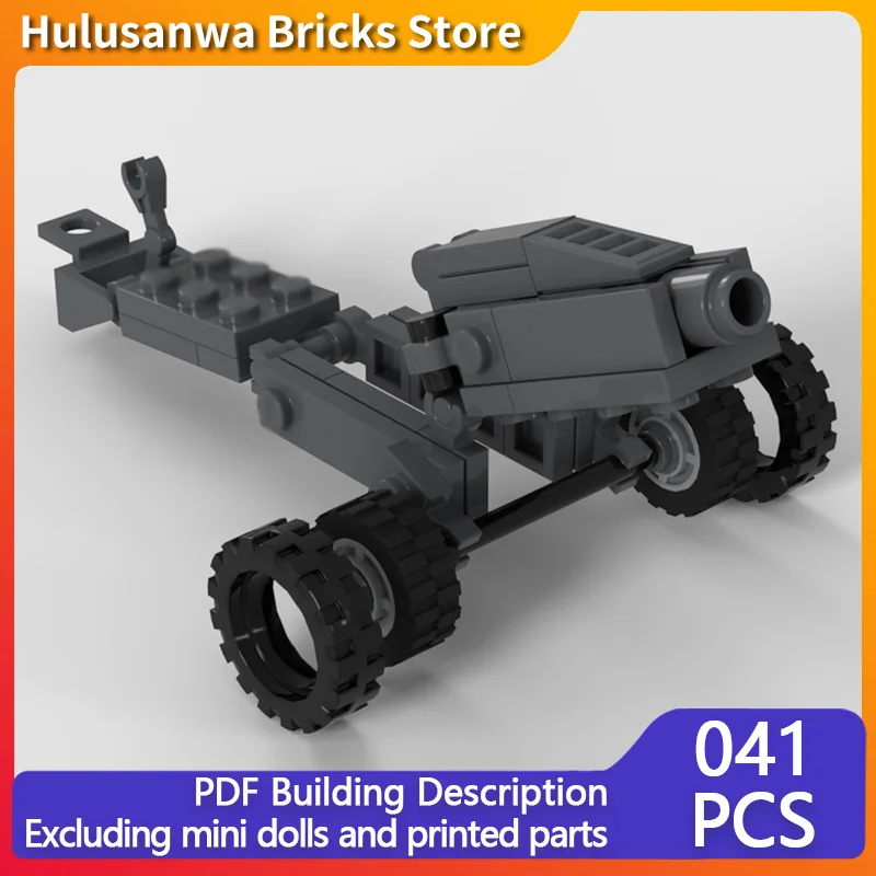 

Американский M1A1 времен Второй мировой войны, 75 мм, упаковка, модель гаубицы, MOC, строительные кирпичи, военное оборудование, модульная технология, подарок, сборка, детский игрушечный костюм