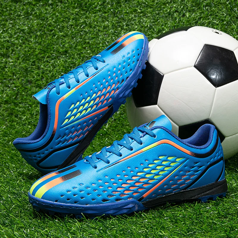 Hot Selling Youth Professional Competition Soccer Shoes Men's Non-Slip Football Shoes Children's  Comfortable Training Shoes