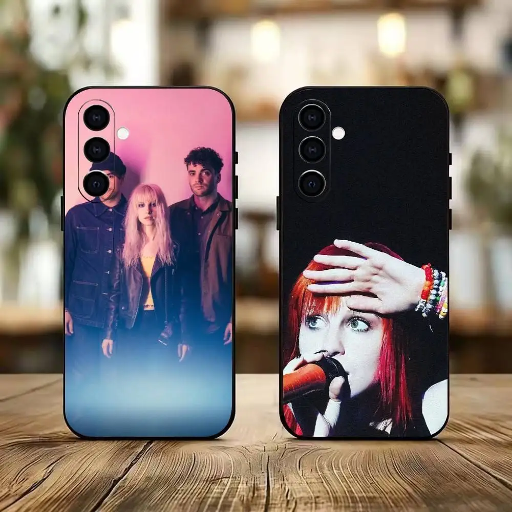 

Band P-Paramore Phone Case For Samsung Galaxy A73,A72,A71,A70,A53,A52,A51,Soft Silicone Black Cover