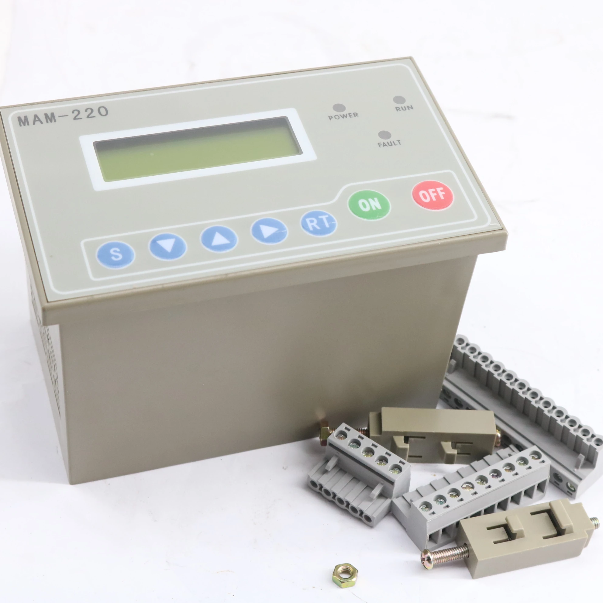 Industrial Remote Control LCD Panel Mam-220 Monitor PLC For Screw Air Compressor