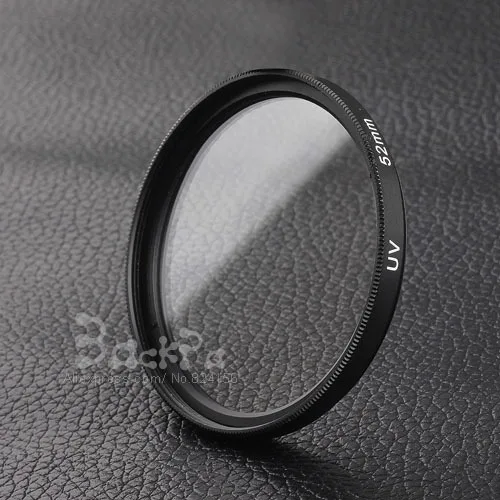 Filtro UV para Lentes de Cámara de 52 mm para Canon, Nikon, Sony, Pentax, Fujifilm, Olympus, Panasonic, Leica, Tamron, Yongnuo, Sigma, Protector de Lentes