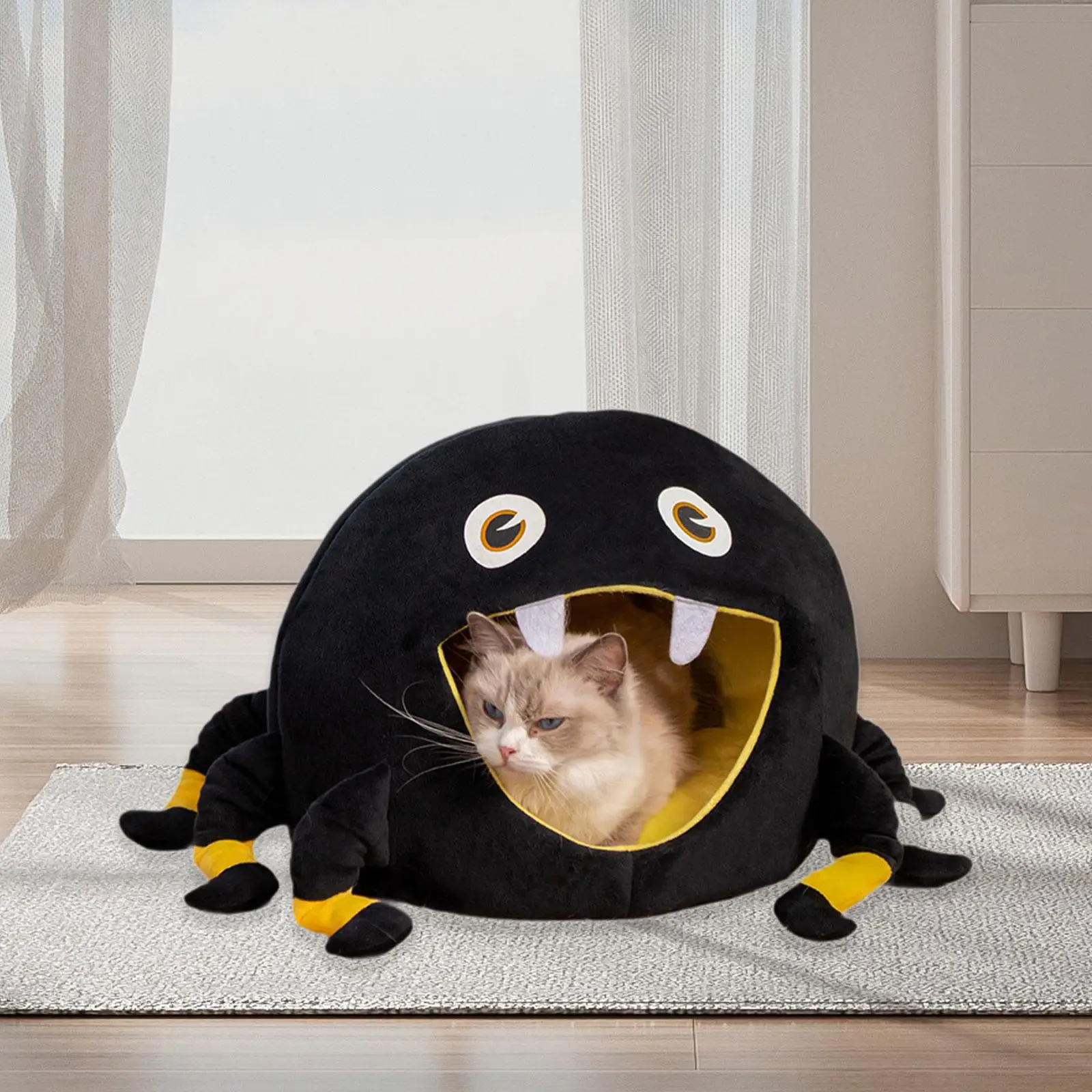 

Portable Dog House Dog Cat Bed Soft Kennel Bed Winter Warm Tent House for Outdoor Kitten Floor Puppy Small and Medium Sized Dog