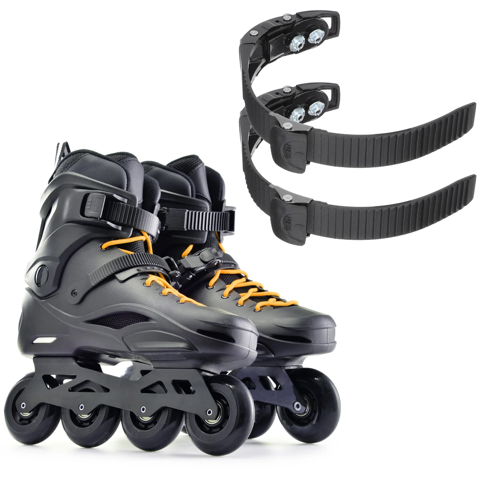 Sangles de construction de glace pour patins à roulettes, 2 pièces, accessoires pour chaussures, équipement de patinage