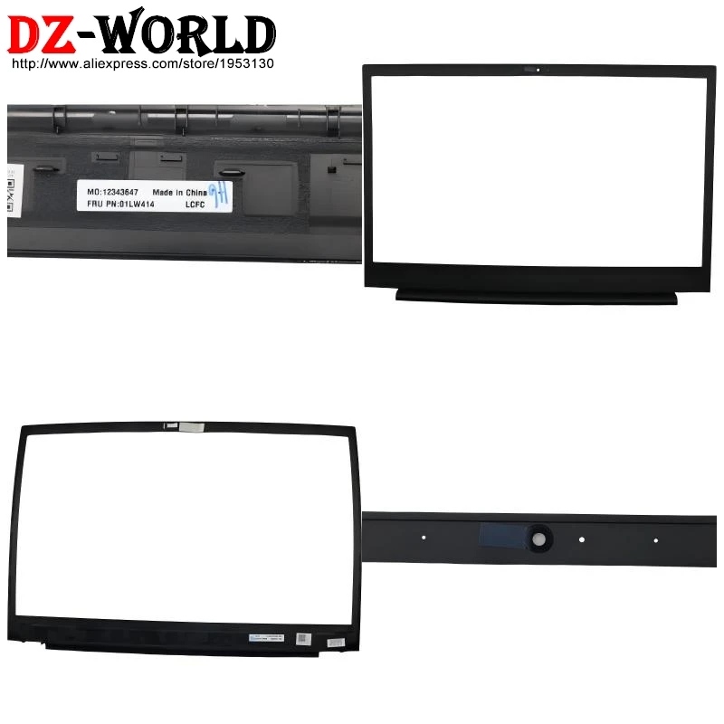 LCD Lunetta di Copertura Dello Schermo Frontale Telaio Borsette Caso Per Lenovo ThinkPad E580 E585 E590 E595 Del Computer Portatile 01LW414 01LW418