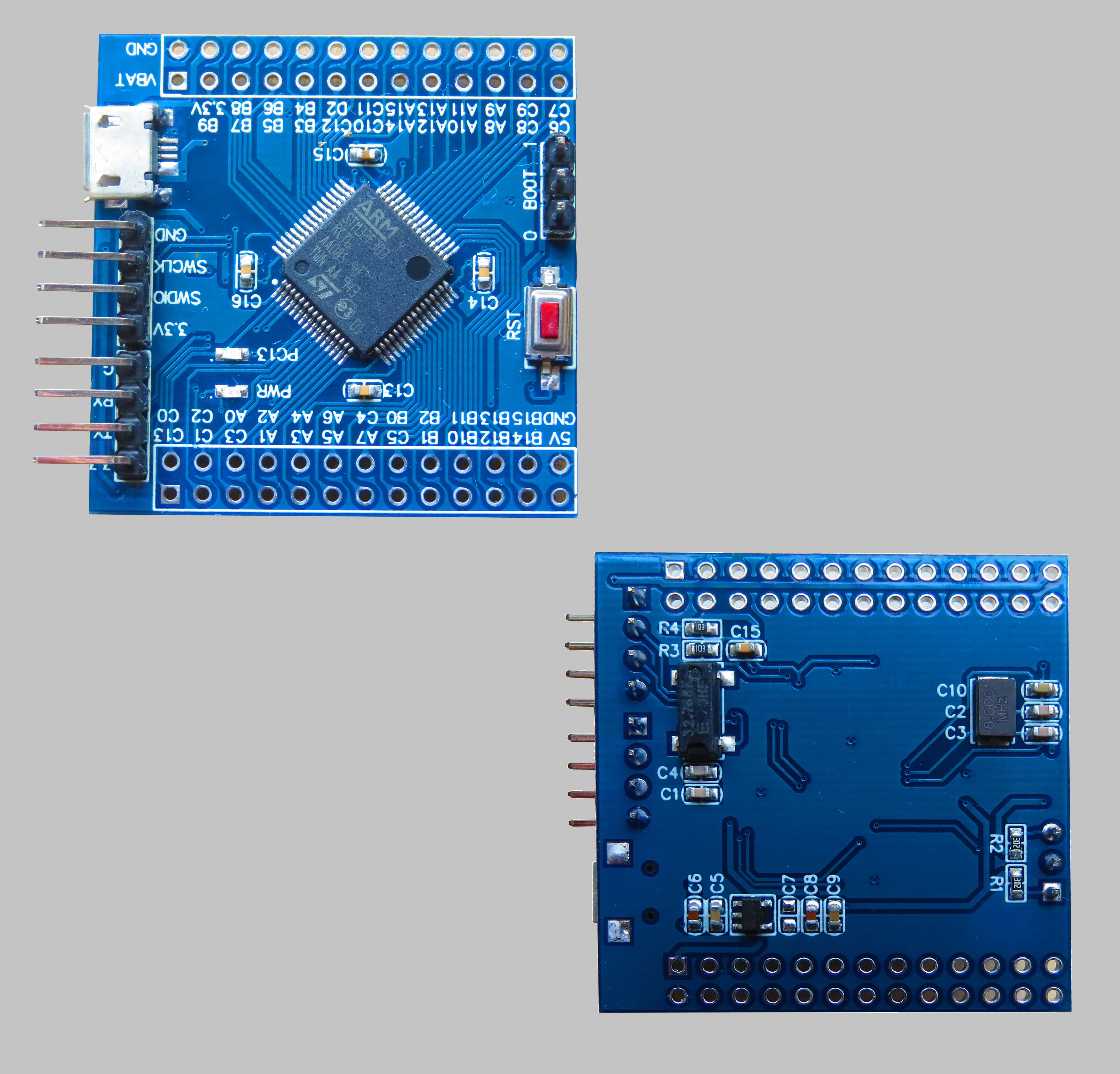 Stm32f303rct6 Core Board Stm32f303 Large Capacity Single Chip Microcomputer System 64p