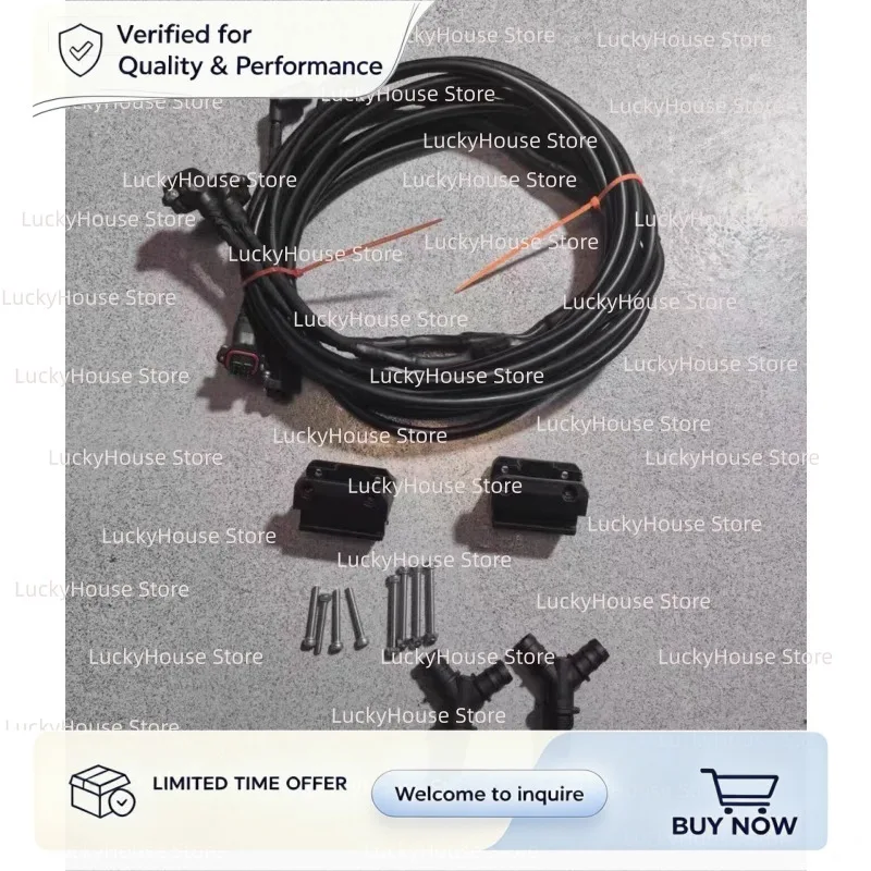 100S Rear 4-nozzle Wire & Water Pipe Set, Brand New Unused, Complete Fittings, Direct Installation For 100S
