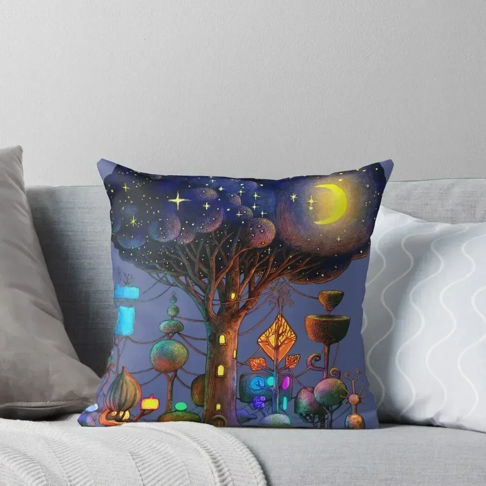 

Crescent Moon Island Throw Pillow Couch Cushions christmas supplies pillow