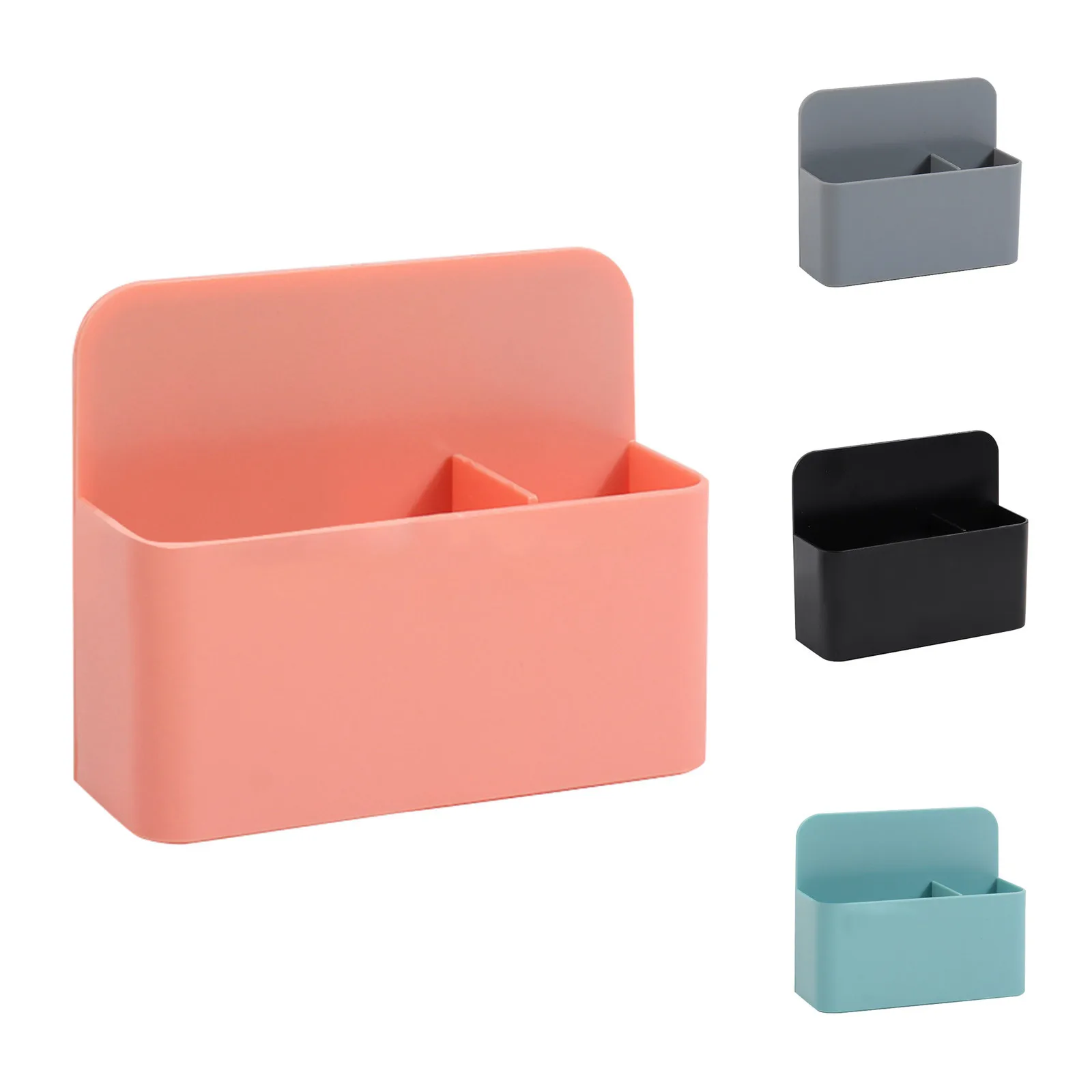 Universal Magnetic Whiteboard Pen Holder Eraser Marker Storage Box Pencil Organizer for Home Office Whiteboard Refrigerator