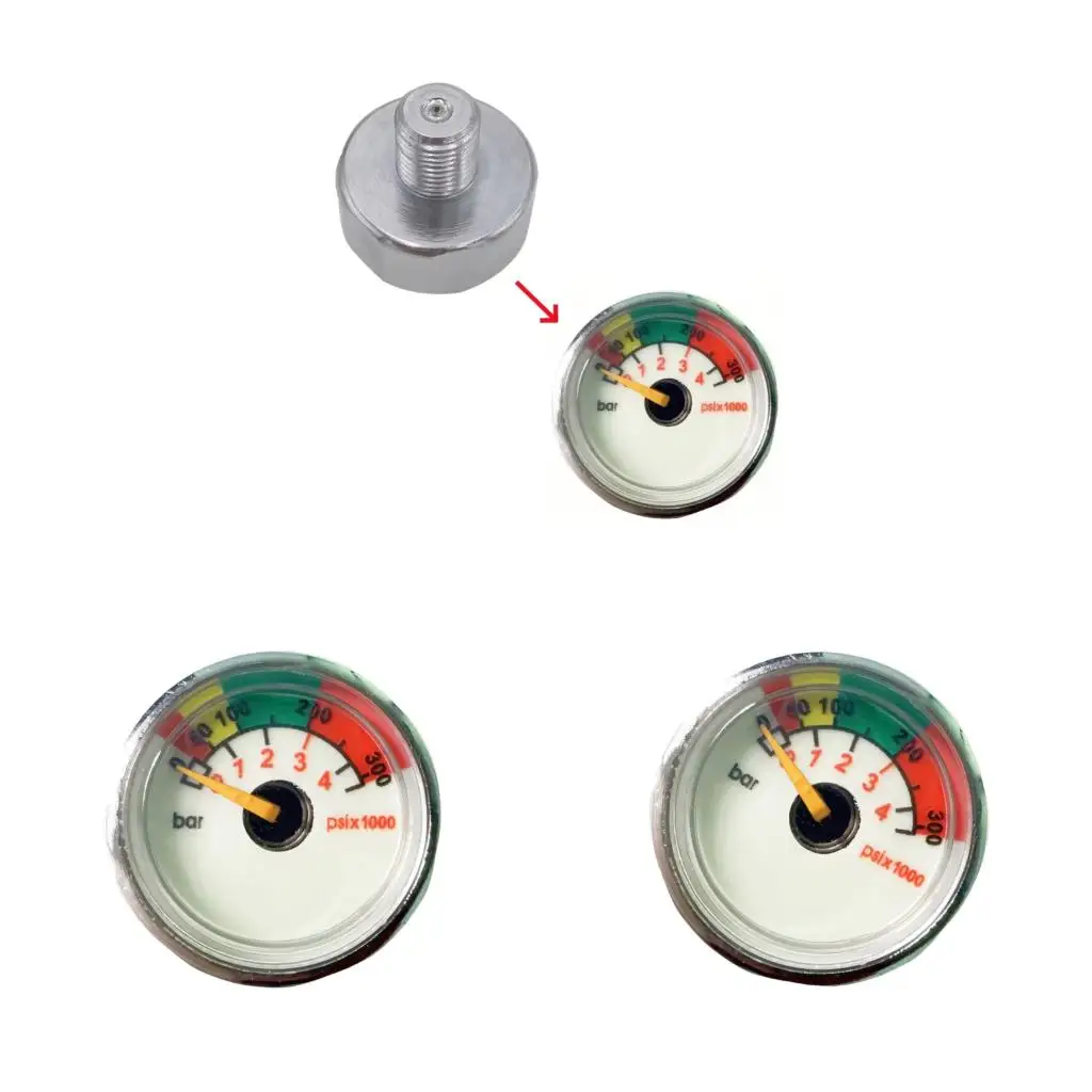 Q39E High Precisions Pressures Meter Scubas Diving Tanks Pressure Checker for Scubas