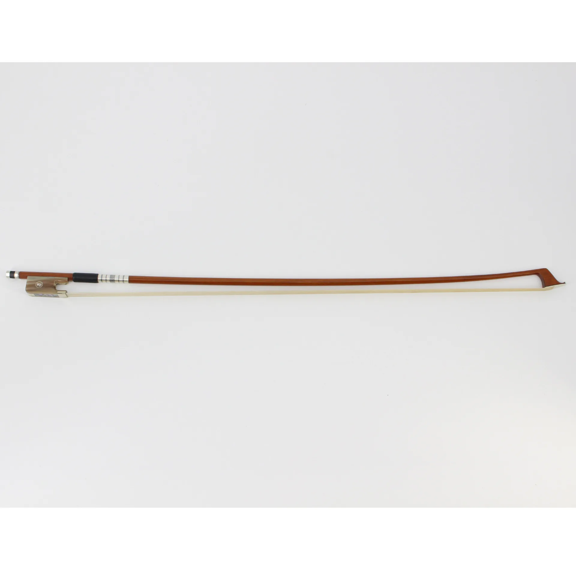 High-end Cello Bow White Ox Horn Tailpiece Premium Brazilian Wood Good Elasticity Cello Bow