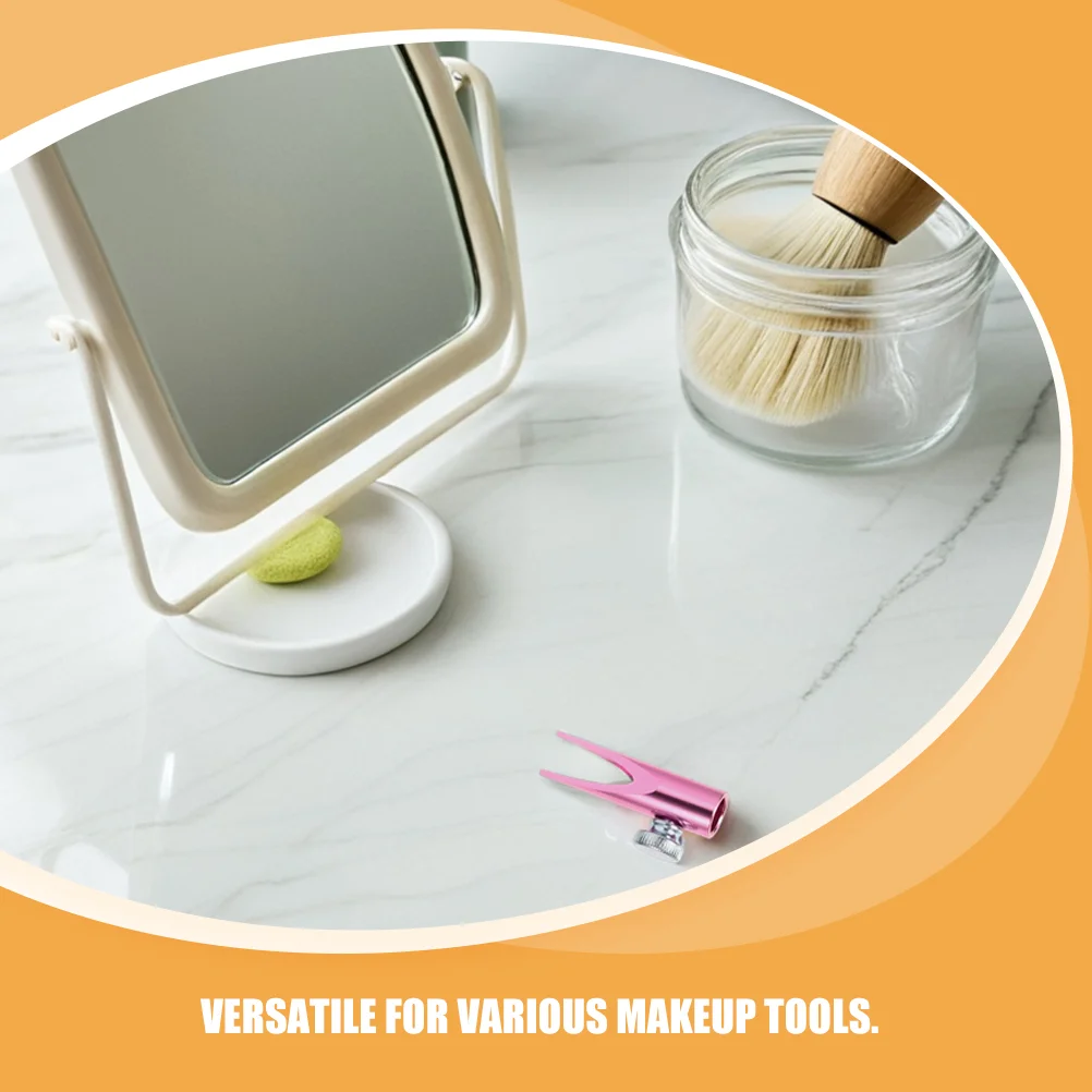 2 Pcs Pencil Sharpener Eyeliner Makeup Shoe Device Eyebrow Adjustable Lamp Holder for Beauty Lip