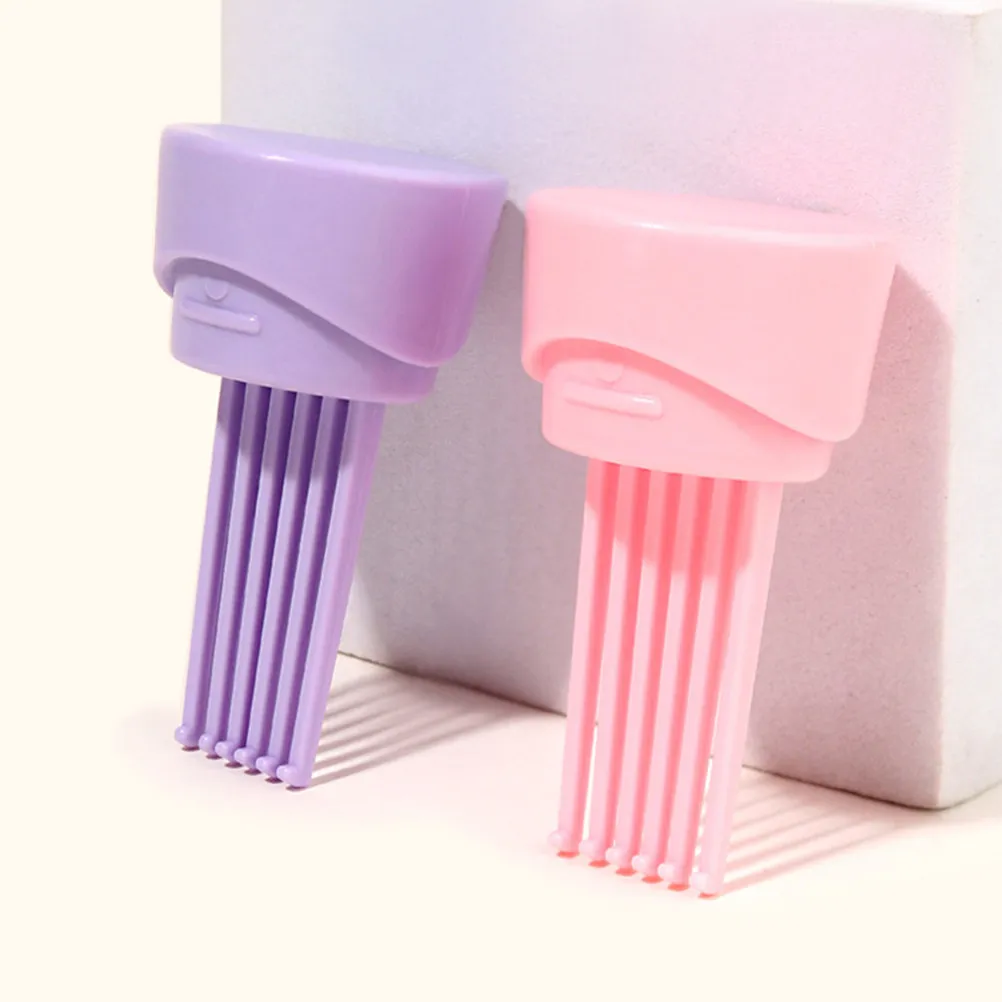 3Pcs Comb Cleaner Tool Hairbrush Rake Scraper for Thorough Hair Dandruff Grease Dirt Removal Salon Home Use Hair Care Upkeep