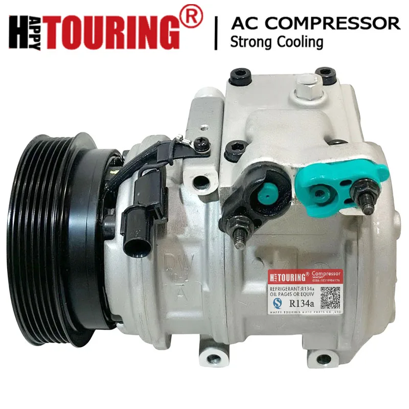 

AC Compressor for Hyundai Genesis Coupe Kia Borrego 3.8L 2009 to 2012 977012J100 977012M000 97701-2J100 97701-2M000 CM108179