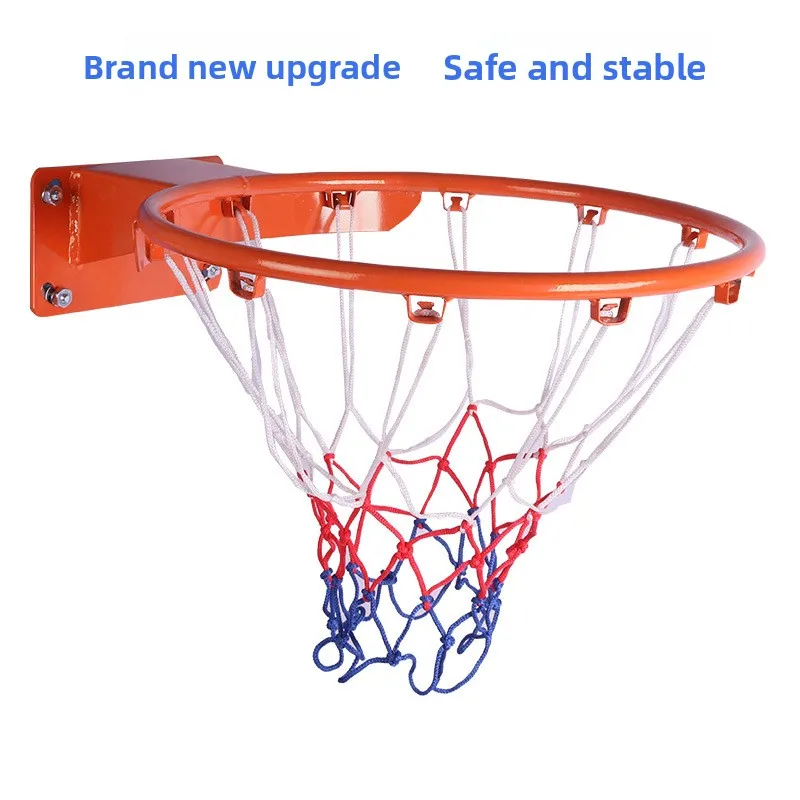 Household Standard Wall-Mounted Movable Basketball Hoop for Childrens Indoor/Outdoor Use Red/Blue/Whitepromote sales - view 2