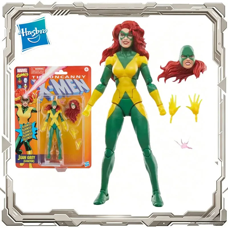 Hasbro Marvel Legends X-Men The Uncanny Jean Grey X-Factor 6 Inches Action Figure Toys for Kids Gift Collectible Model Ornaments