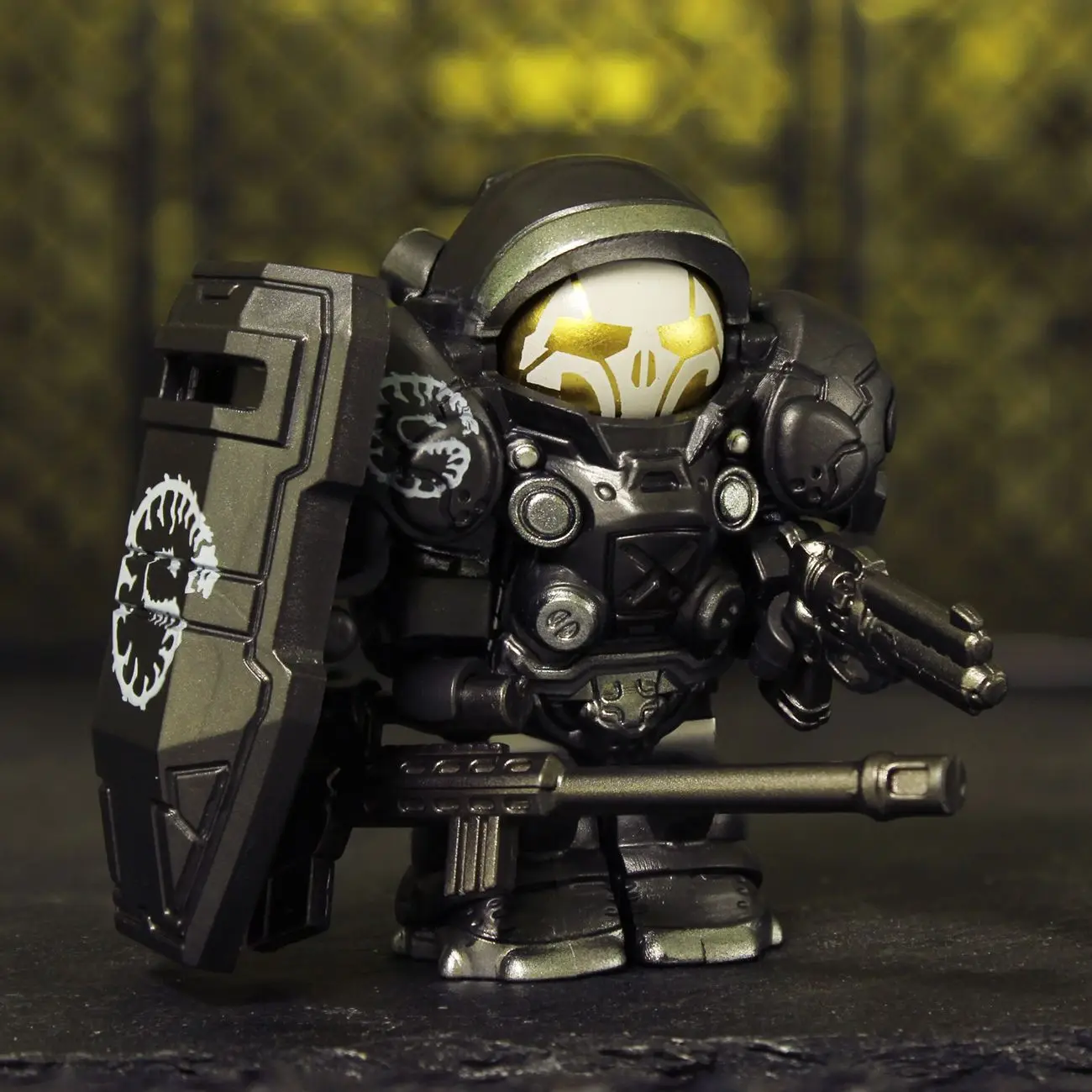 الأكثر مبيعا ثبت! StarCraft Heavy Armor Marine - مجسم صغير للتجميع الكامل، يجب اقتناؤه لبناء Wild Star MOC #2