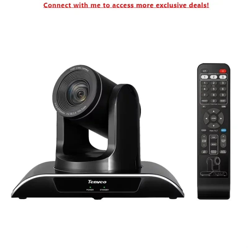 

TEVO-VHD10N PTZ Conference Camera USB-SDI 10x Zoom Conference Video Camera NDI PTZ Camera