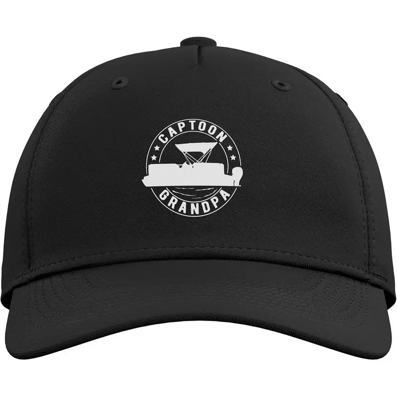Captoon Grandma Pontoon Queen Pontoon Boat Captain Adjustable Baseball Hat