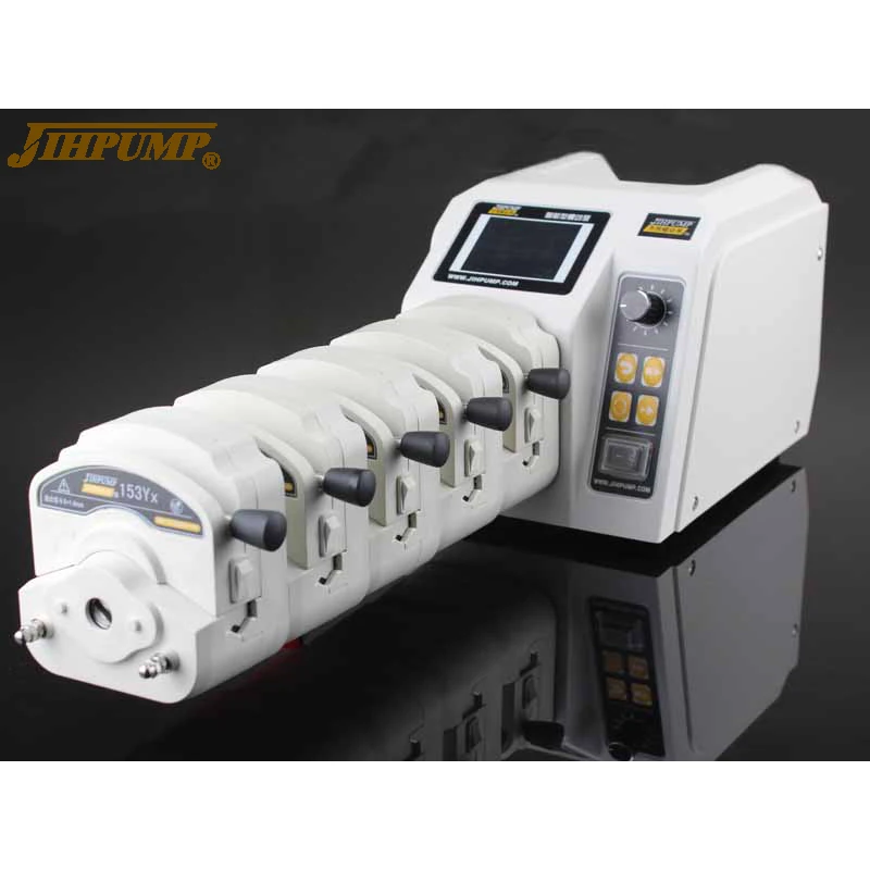 

WT-600CA Multi-Channel Peristaltic Pump Liquid Filling Machine Large Flow Can Be Connected with 6 Heads