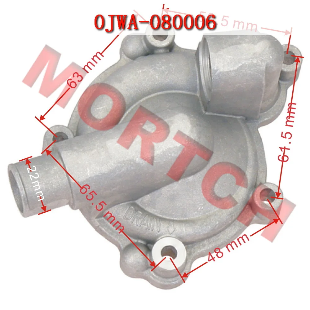 

Water Pump Cover for CFmoto ATV CForce 850XC 800XC 1000 CF800ATR-3 CF800AZ CF800AU-2A CF1000AZ CF1000AU CF1000ATR 0JWA-080006