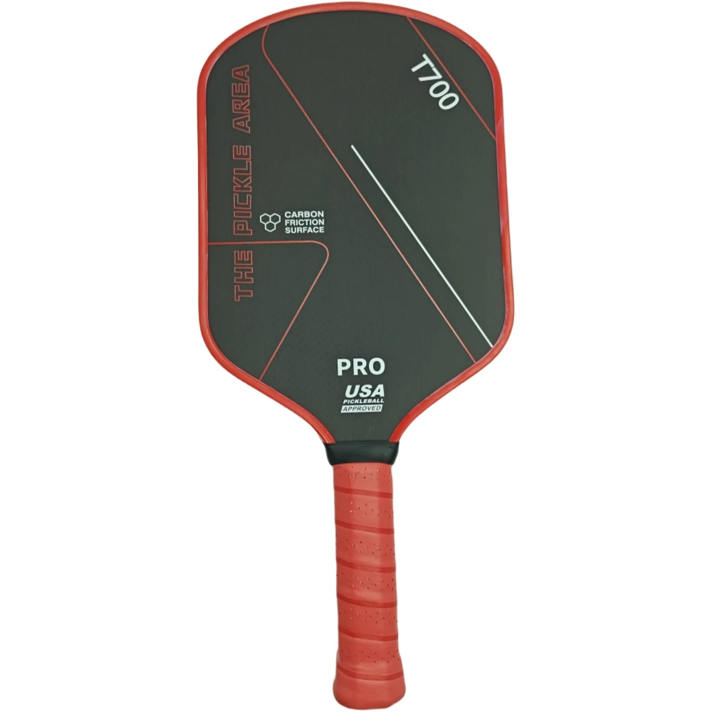 

Одобрено Usapa T700, весло для пиклбола из углеродного волокна, сотовый сердечник с индивидуальной поверхностью и принтом для тренировок, развлечений для детей