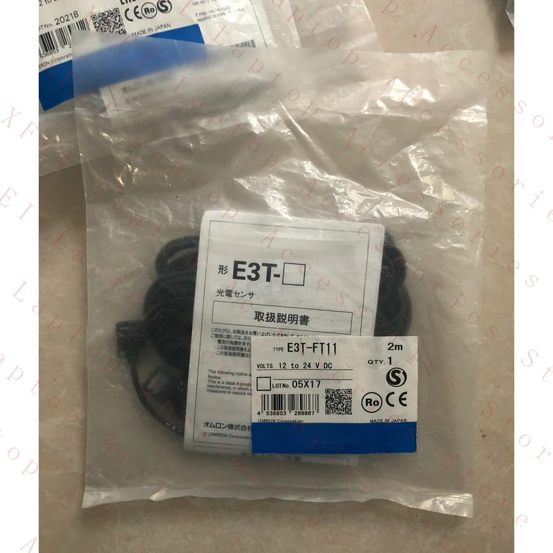 D  1PC for Omron E3T-FT11 E3TFT11 12-24VDC Photoelectric Switch New