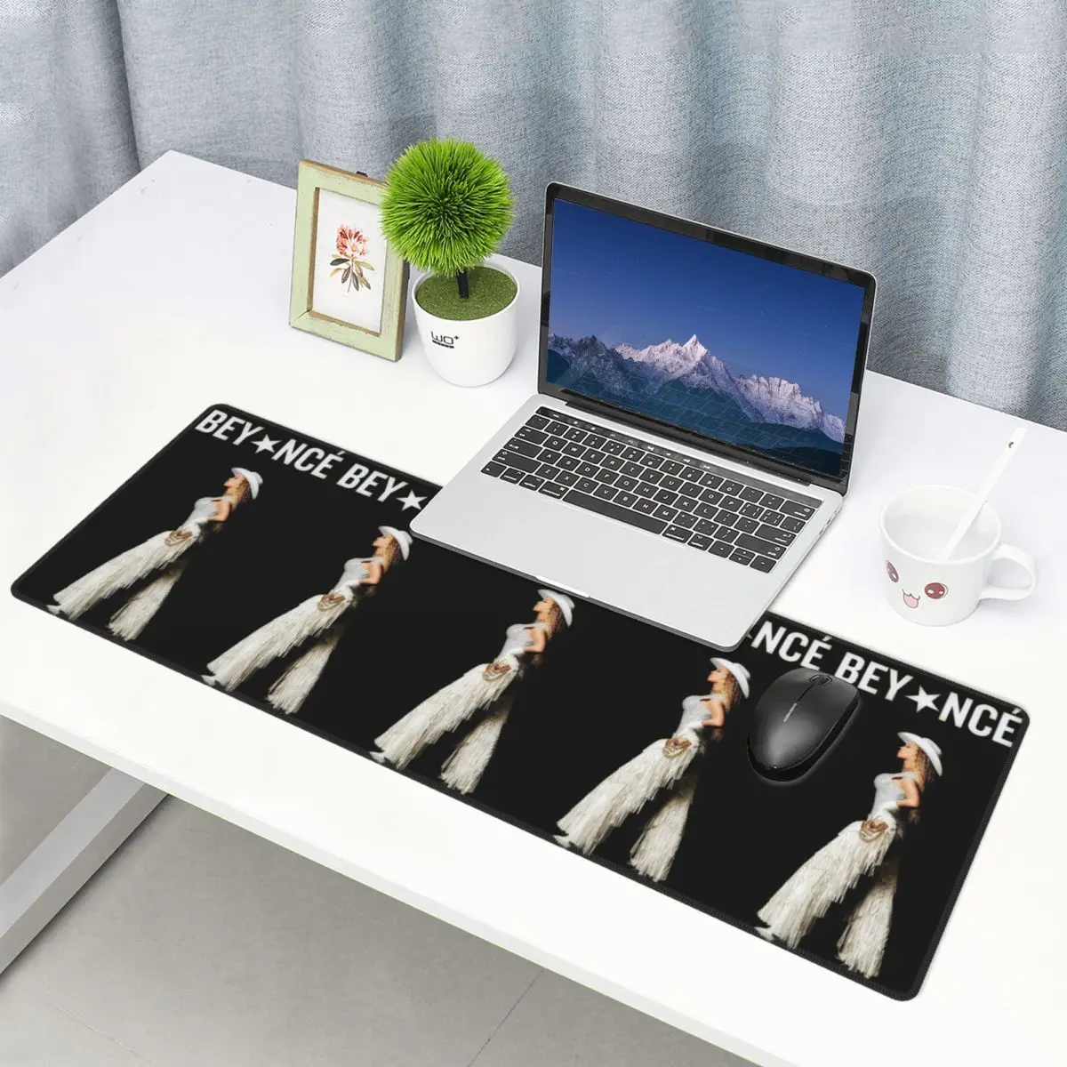 Large Mouse Pad Singer Beyonce Cowboy Carter 2025 Tour Gamer PC Laptop Mats Keyboard Carpet Computer Gaming Desk Mat