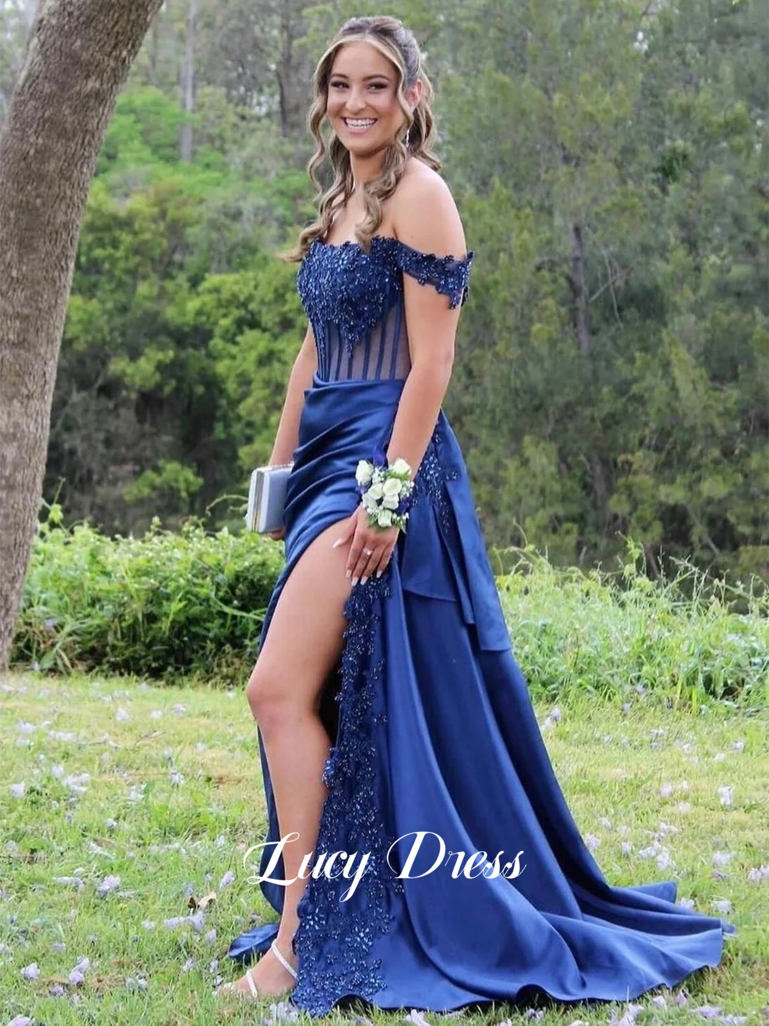 Lucy Customized Chic Evening Dress Woman Graduation Dresses for Special Occasions Luxury Dresses Women 2025 Fishtail Cut Robe