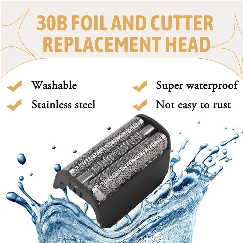 A01V-30B احباط و القاطع استبدال رئيس لسلسلة براون 3 199S1 4747 4737 5745 ماكينة حلاقة كهربائية رؤساء غطاء شبكي