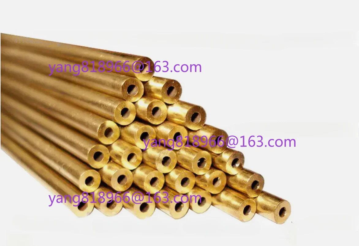 100pcs 0.3-1.5X400mm EDM Drilling Electrodes Single-Channel Brass Copper Tube