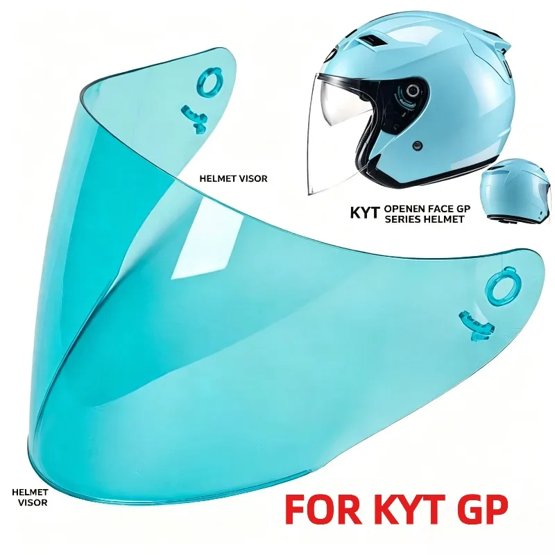 Motorcycle helmet lenses FOR KYT GP Universal Face Mask Helmet Lens Universal Lens Motorcycle Helmet Accessories