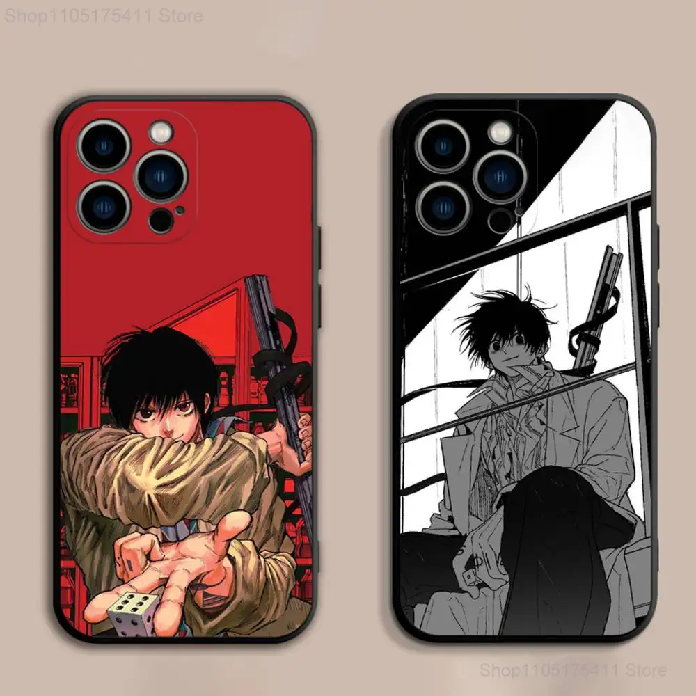 Coque de téléphone s-sakamoto Days Anime, étui souple noir pour iPhone 17,16,15,14,13,12,11,Pro,Max,Plus,E,SE4,Air,Mini