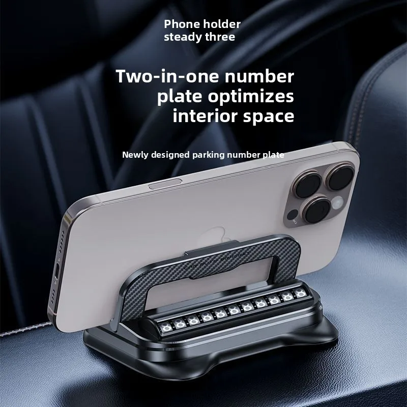 

Новый автомобильный держатель для телефона 2025 года, универсальное крепление на приборной панели на присоске с противоскользящей накладкой для навигации