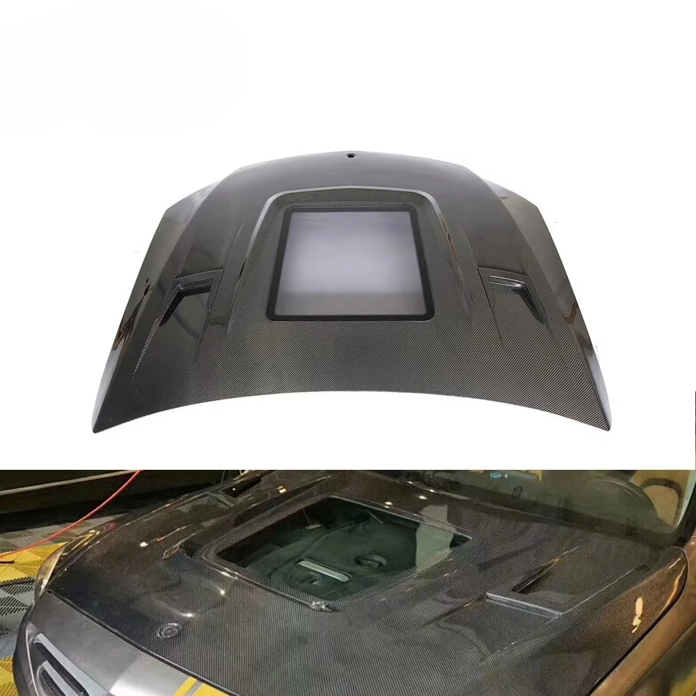 

JCSPORTLIN W205 Carbon Engine Hood For Mercedes Benz C205 C300 C400 C450 15-19(Can Not Fit AMG)