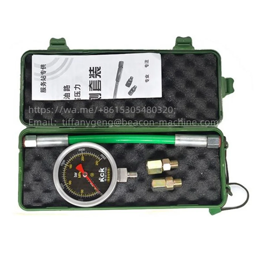 Fuel system meter 2500bar  common rail high pressure gauge 250MPA