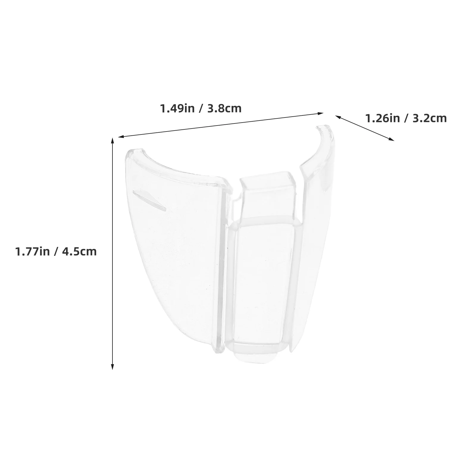 2 Pcs Goggles Glasses Eyeglass Side Shields Safety Sunglasses Eyeglasses for Protection Protector Clear Replacement