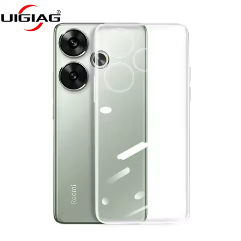 Transparent Soft Case For Xiaomi Poco F6 F5 F4 F3 F2 X6 X5 X4 X3 Pro Gt 5g Clear Silicone Ultra Thin Cover Fit Shockproof Shell